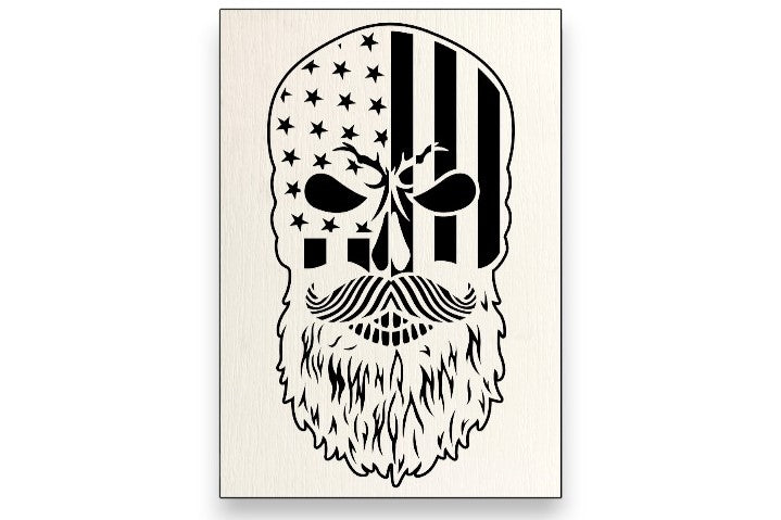 Tête de mort USA