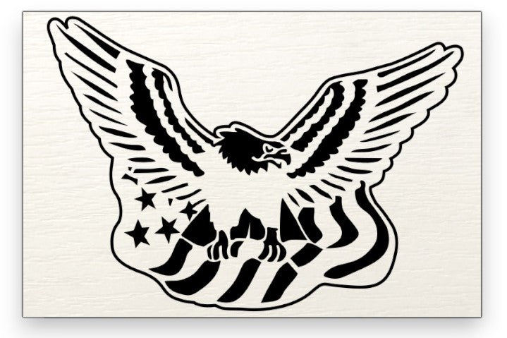 Aigle - Drapeau USA