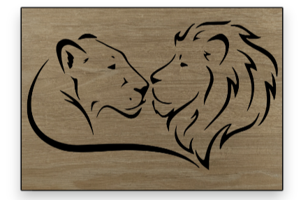 Lion et Lionne